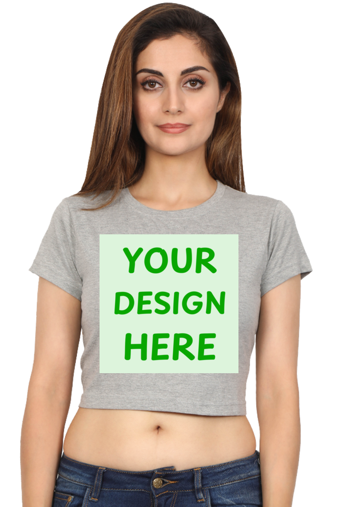 Customizable Women's Crop Top