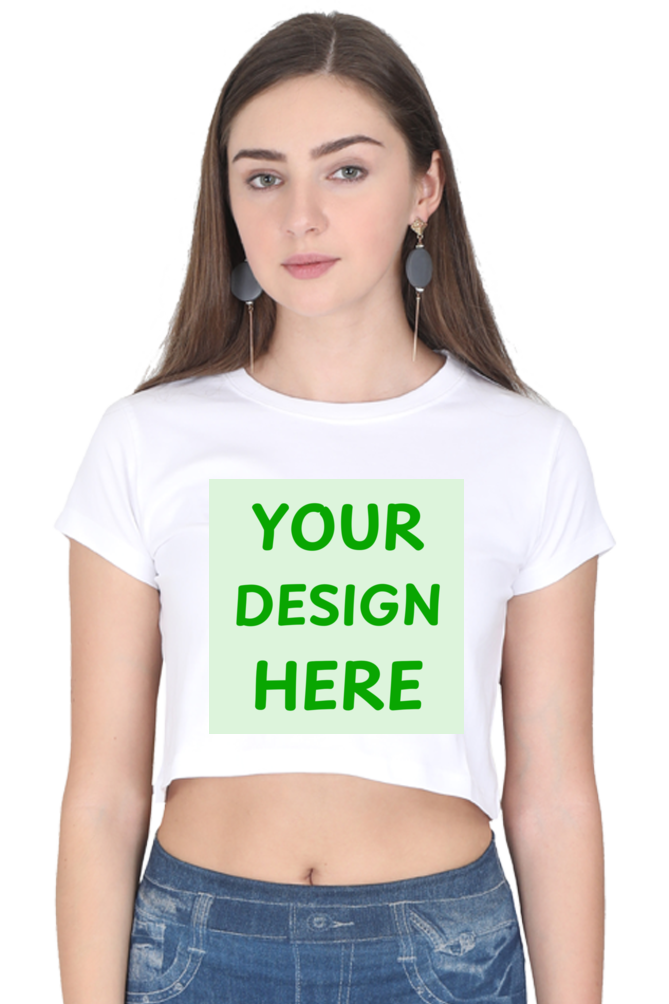 Customizable Women's Crop Top