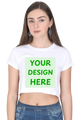 Customizable Women's Crop Top