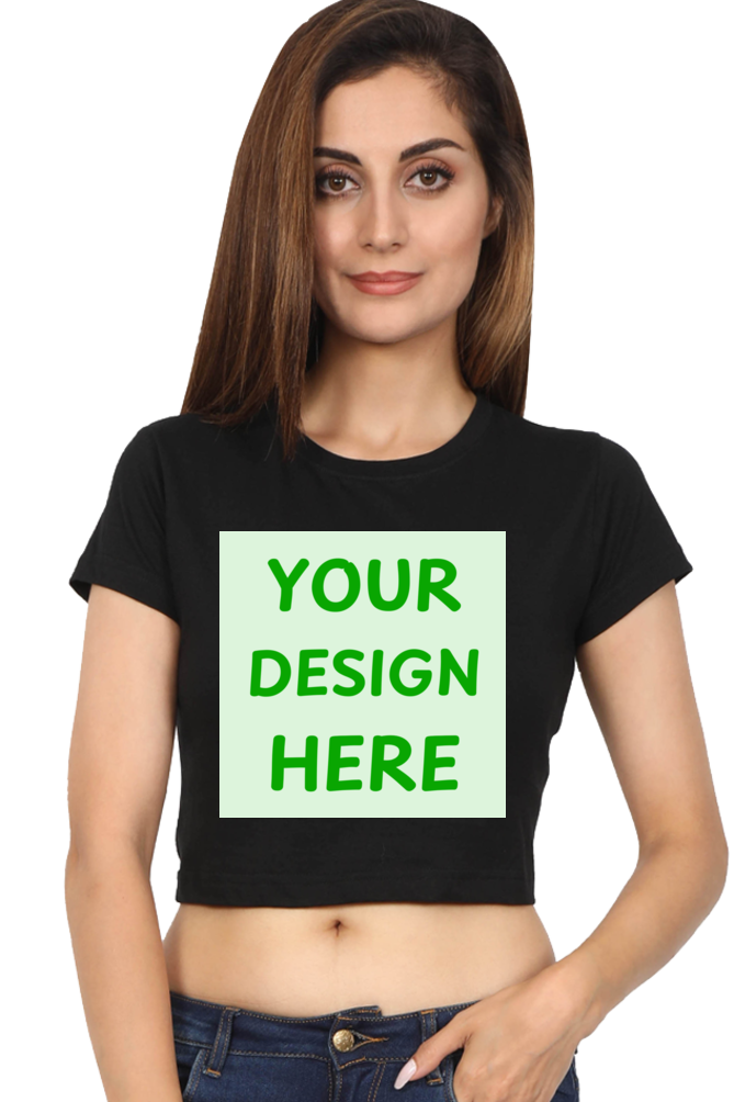 Customizable Women's Crop Top