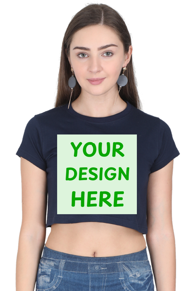 Customizable Women's Crop Top