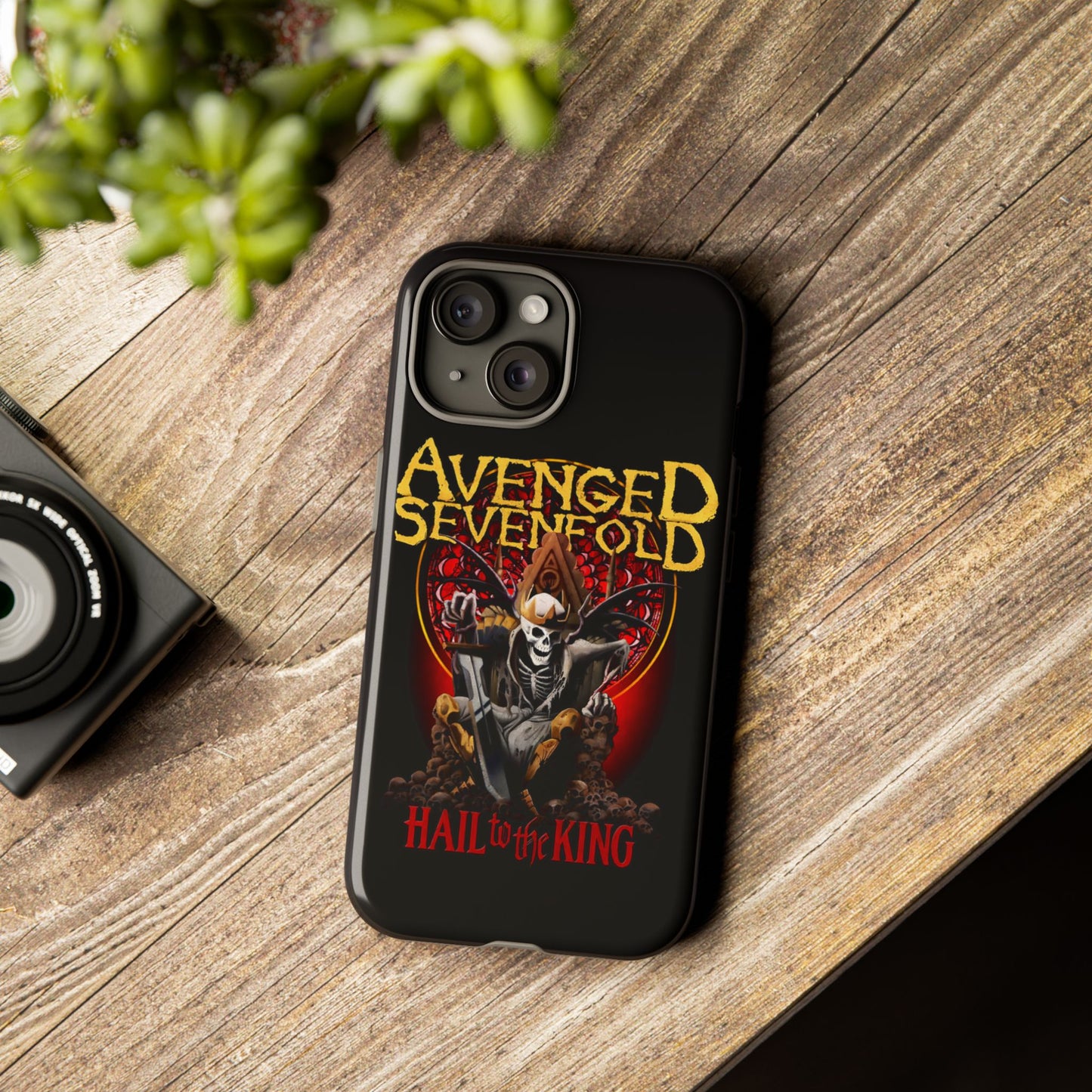 Avenged Sevenfold - Premium Glass Back Mobile Case