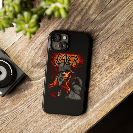 Slayer Premium Glass Back Mobile Case