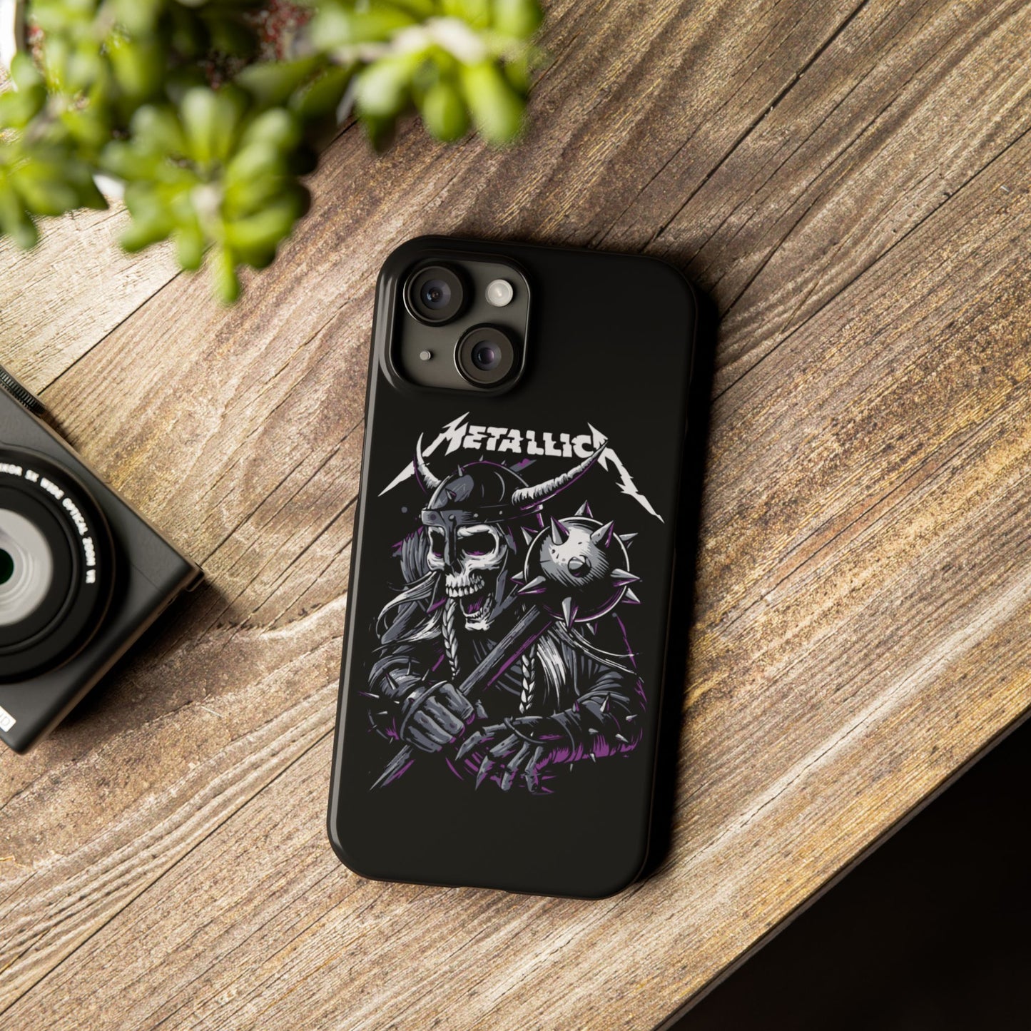 Metallica - Glass Back Mobile Case