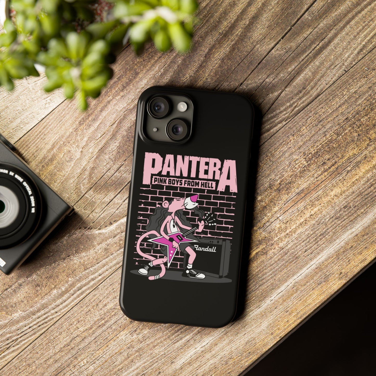 Pantera - Premium Glass Back Mobile Case