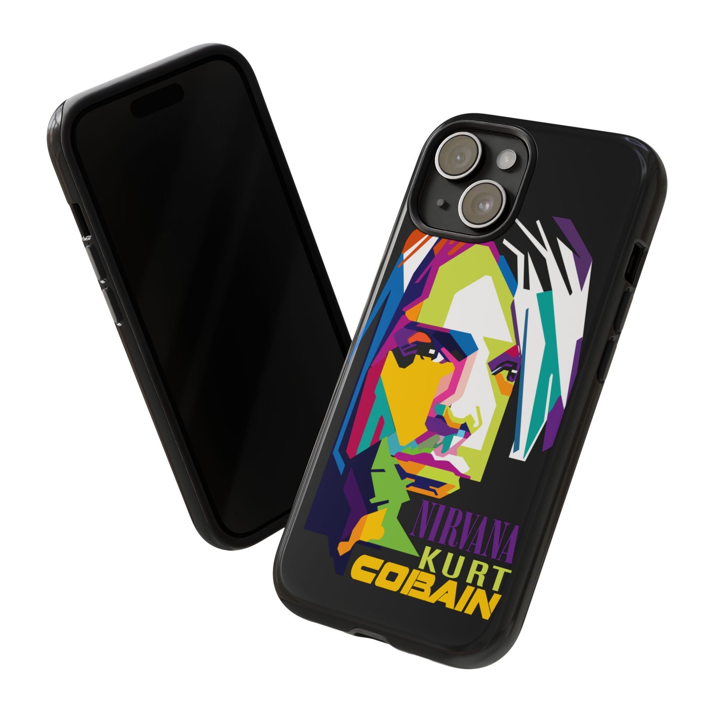 Kurt Cobain Nirvana - Premium Glass Back Mobile Case