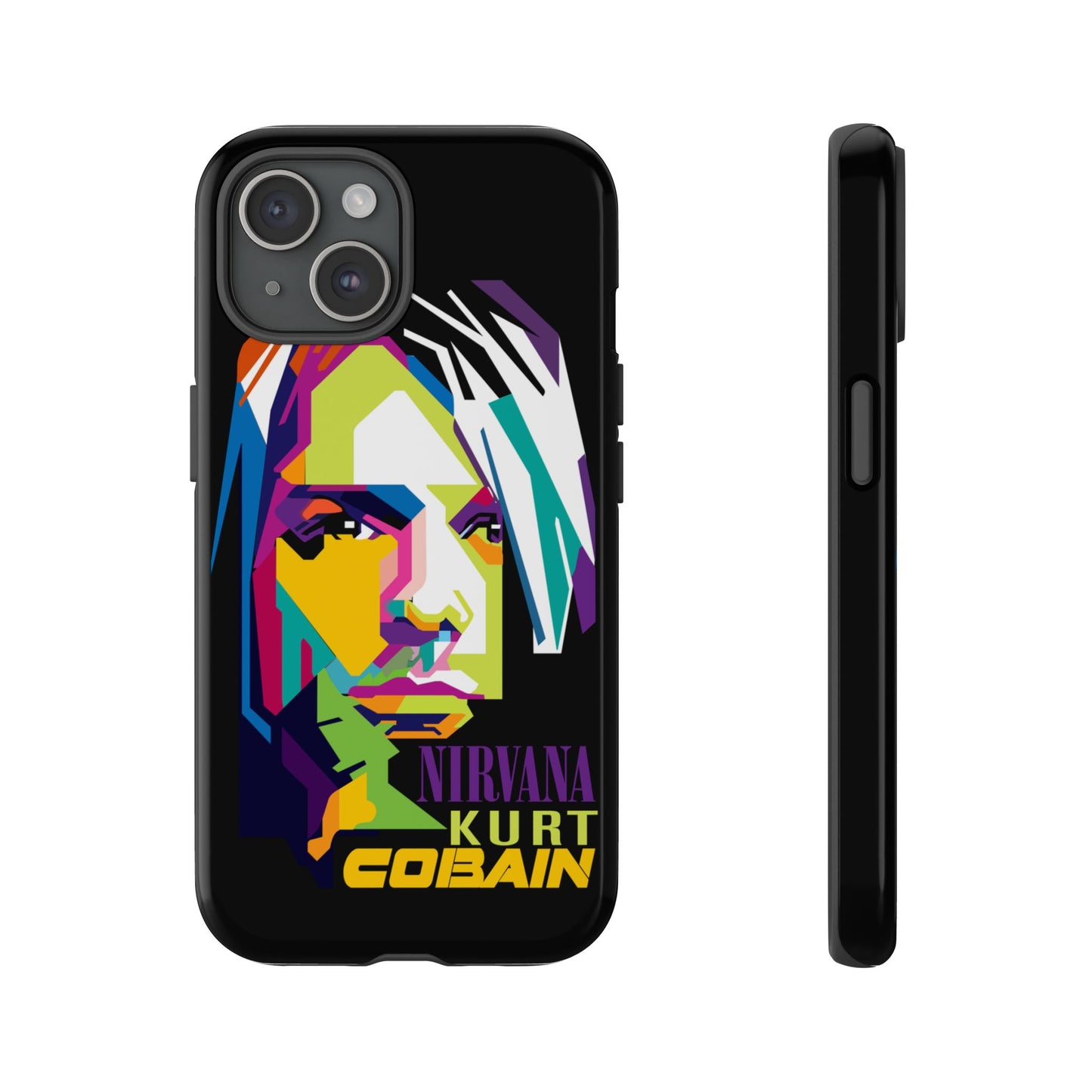 Kurt Cobain Nirvana - Premium Glass Back Mobile Case