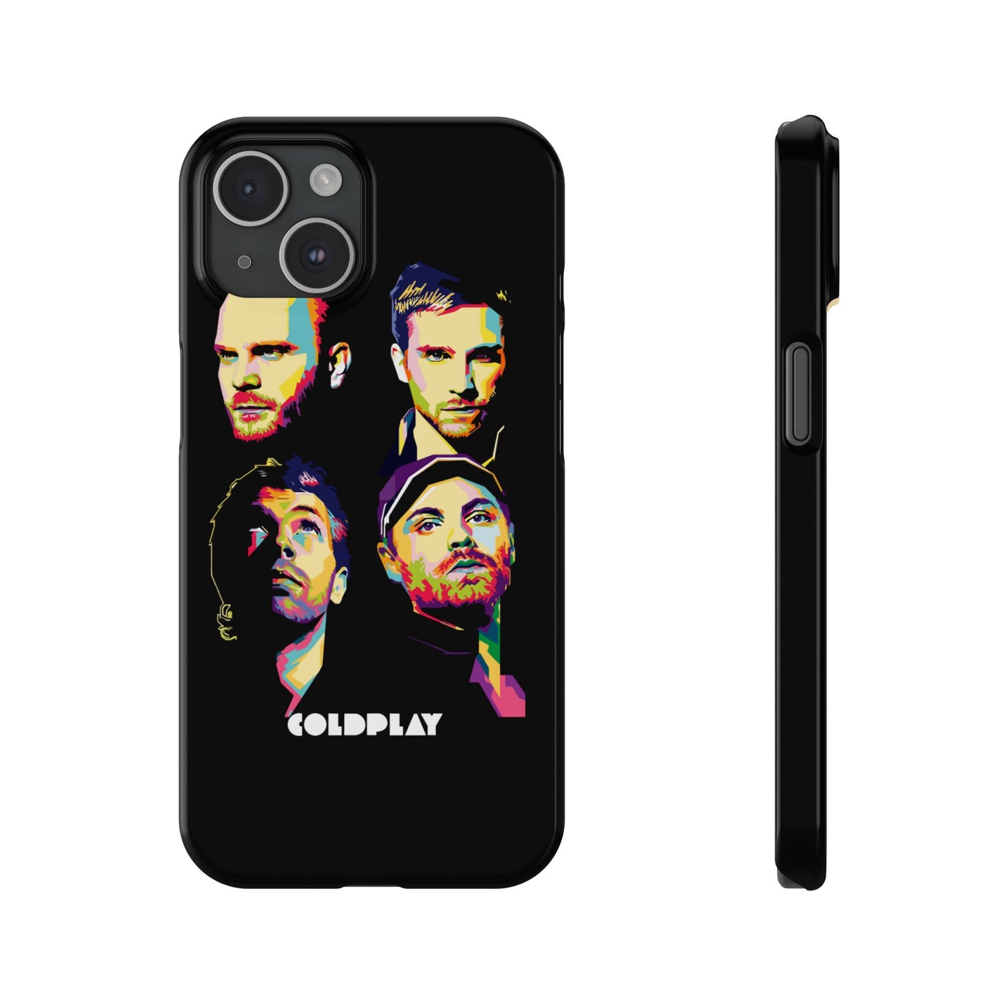 Coldplay Band - Premium Glass Back Mobile Case