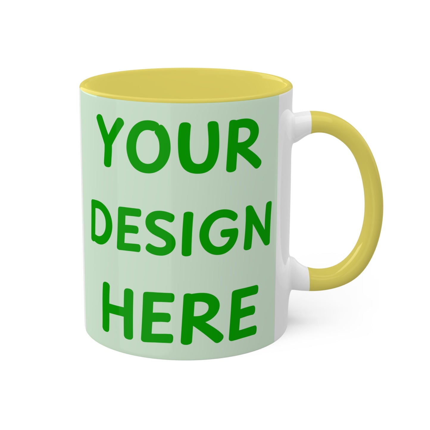 Customizable Colored Coffee Mug