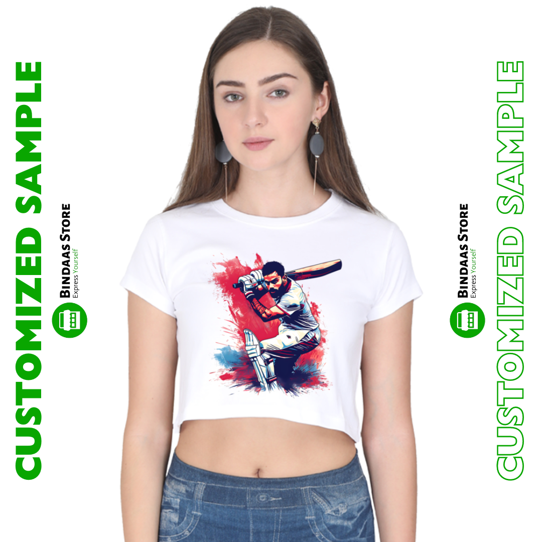 Customizable Women's Crop Top