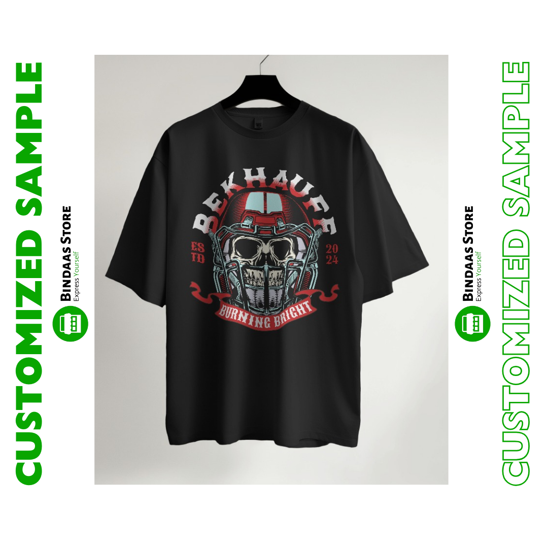 Customizable Men's Oversized T Shirt