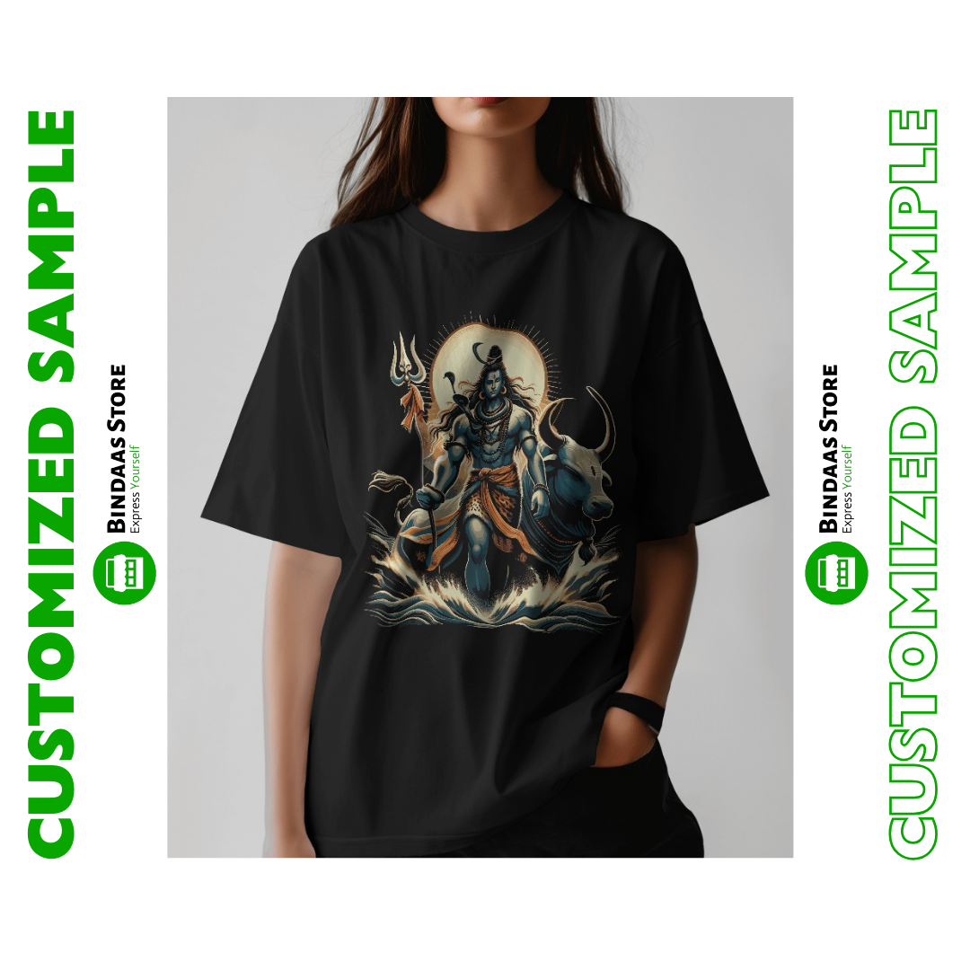 Customizable Women's Oversized T Shirt