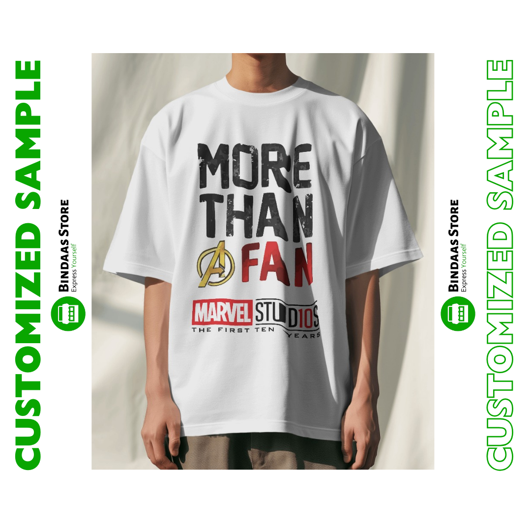 Customizable Men's Oversized T Shirt