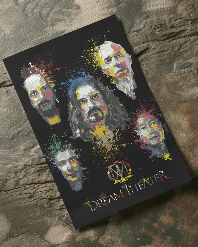 Dream Theater Poster - Framed/ Unframed