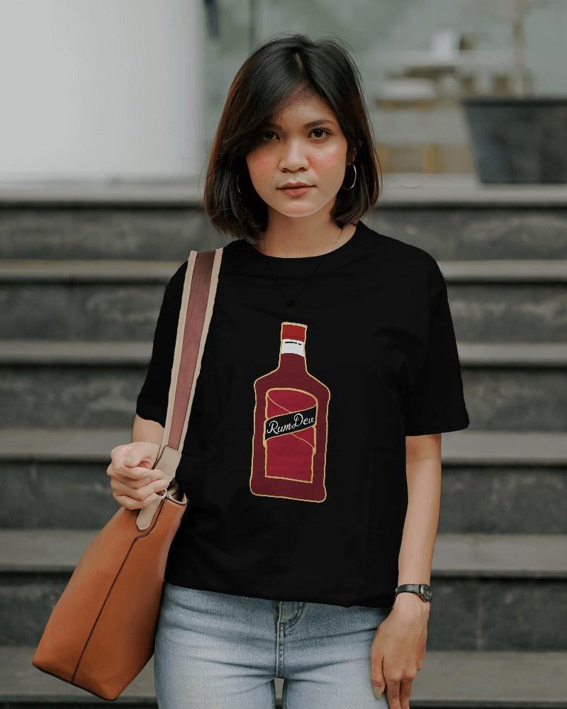 Rum - Unisex Oversized T Shirt - Bindaas Store