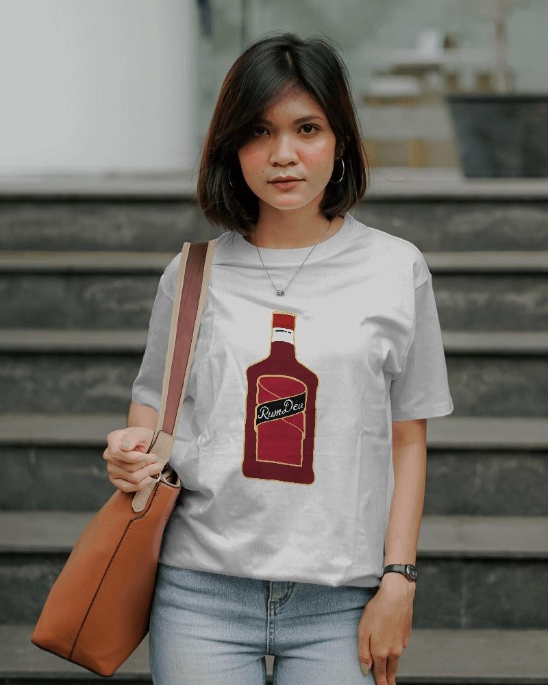 Rum - Unisex Oversized T Shirt - Bindaas Store