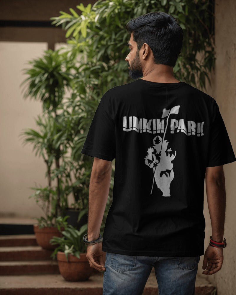 Linkin Park Oversized T Shirt - Front & Back Print