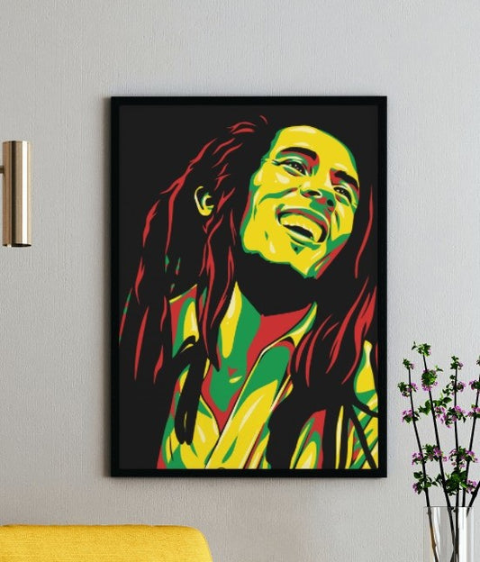 Bob Marley Poster - Framed/ Unframed