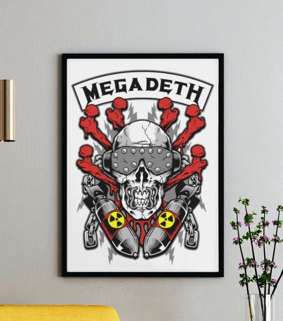 Megadeth Poster - Framed/ Unframed