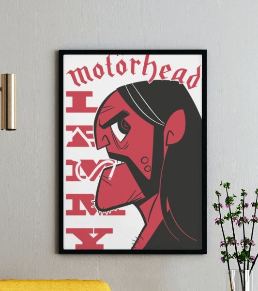 Motorhead Lemmy Poster - Framed/ Unframed