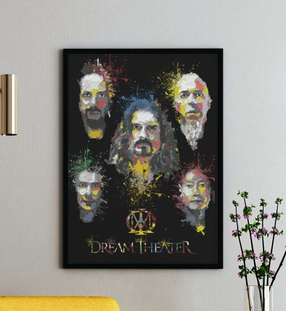 Dream Theater Poster - Framed/ Unframed