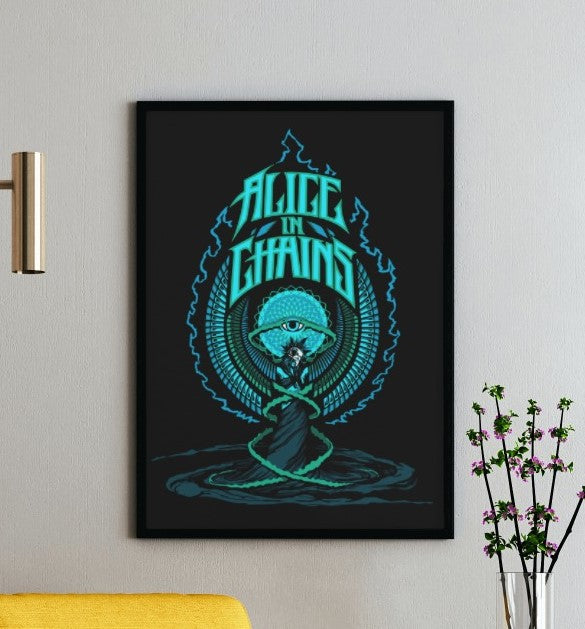 Alice in Chains Poster - Framed/ Unframed