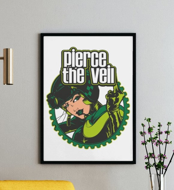 Pierce The Veil Poster - Framed/ Unframed