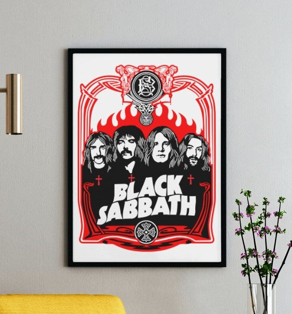 Black Sabbath Poster - Framed/ Unframed