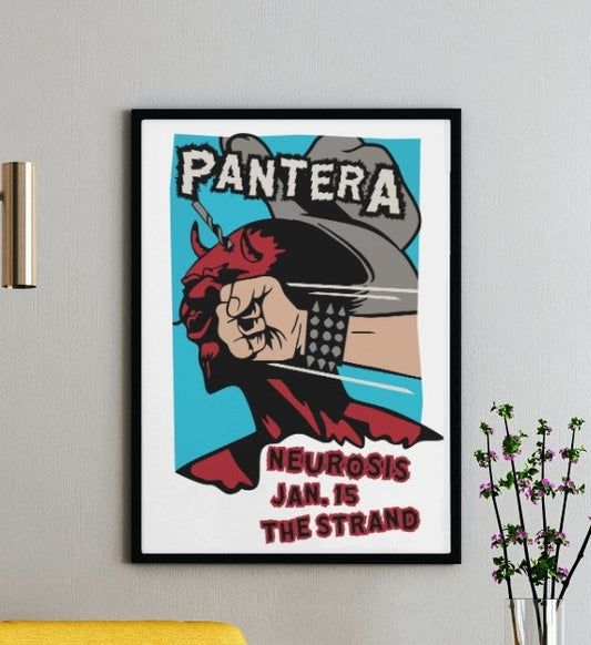 Pantera Poster - Framed/ Unframed