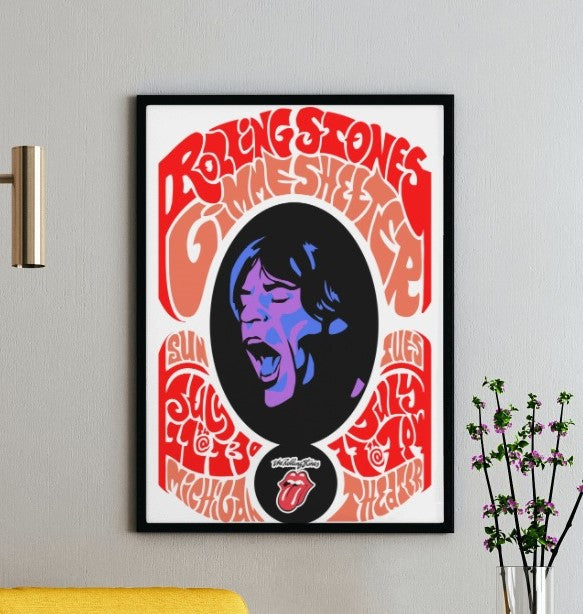 The Rolling Stones Poster - Framed/ Unframed