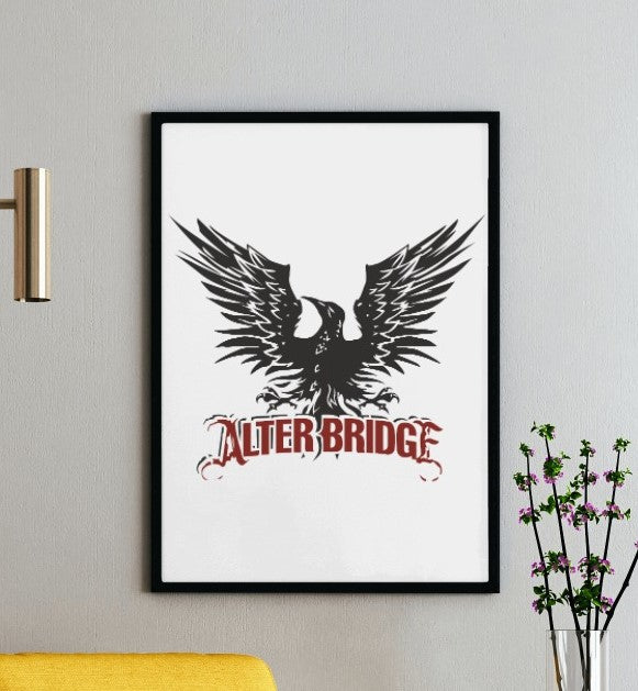 Alter Bridge Blackbird Poster - Framed/ Unframed