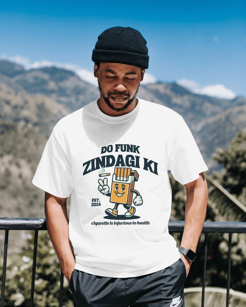 Do Funk Zindigi Ki - Unisex Oversized T Shirt - Bindaas Store