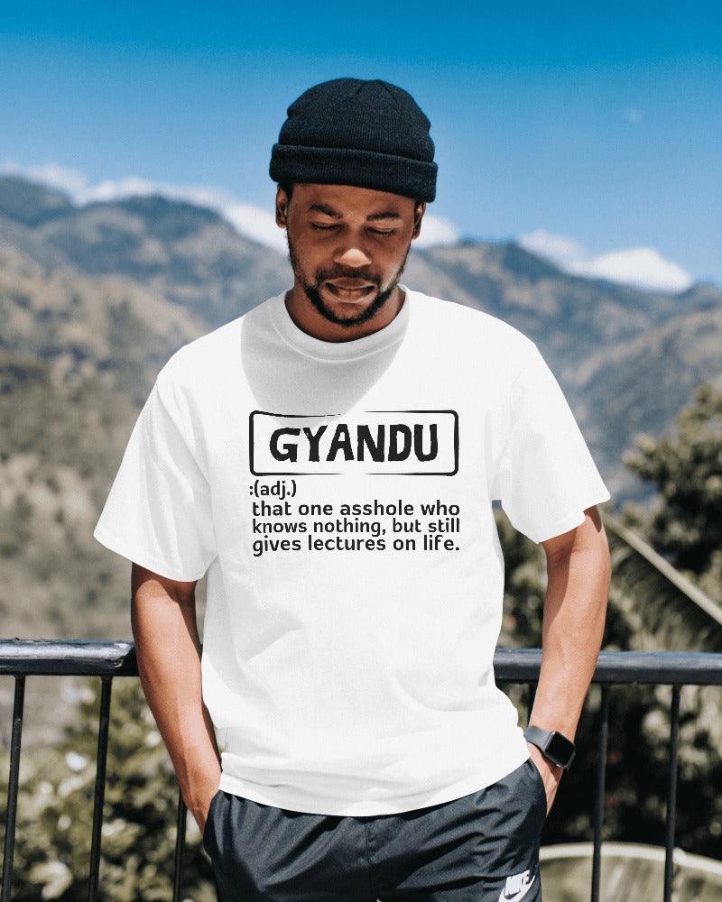 Gyandu - Unisex Oversized T Shirt - Bindaas Store