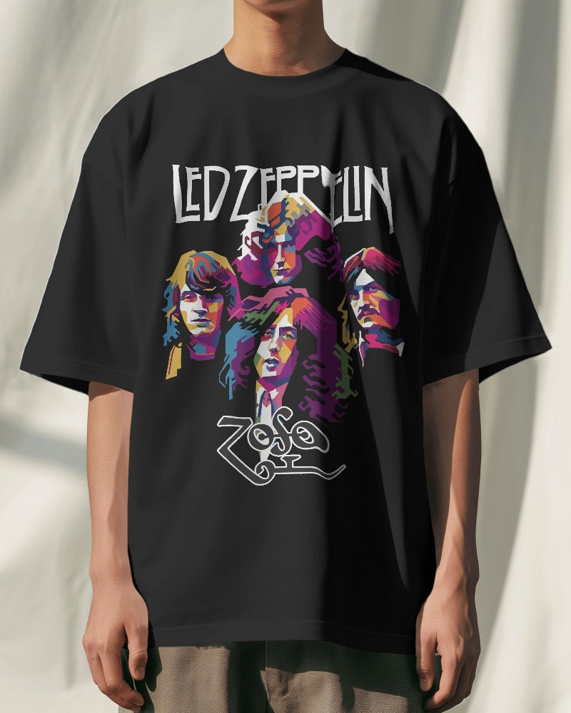 Led Zeppelin Oversized T Shirt