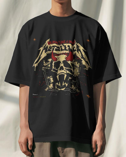 Metallica Oversized T Shirt - Bindaas Store