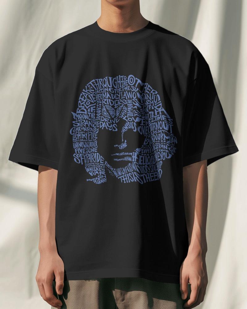 Jim Morrison Oversized T Shirt - Bindaas Store