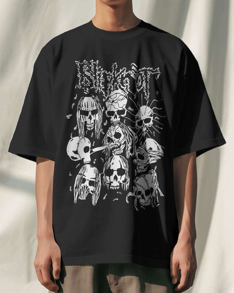 Slipknot Band Oversized T Shirt