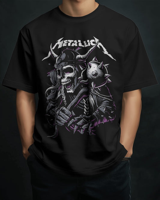 Metallica Metal Band Oversized T Shirt