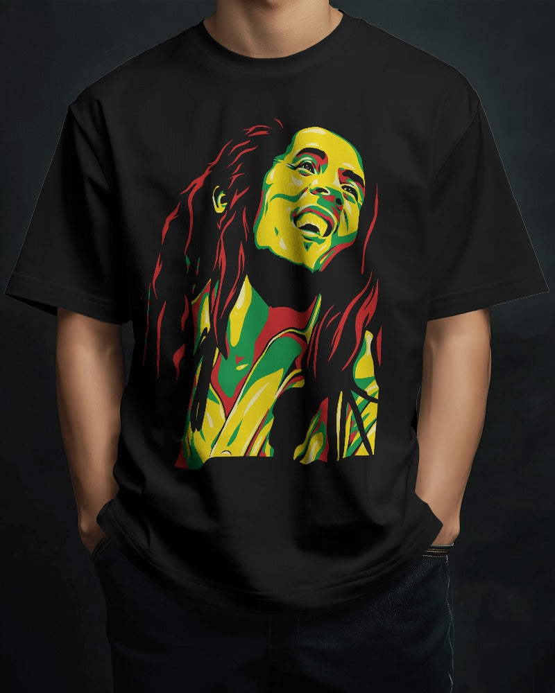 Bob Marley Oversized T Shirt