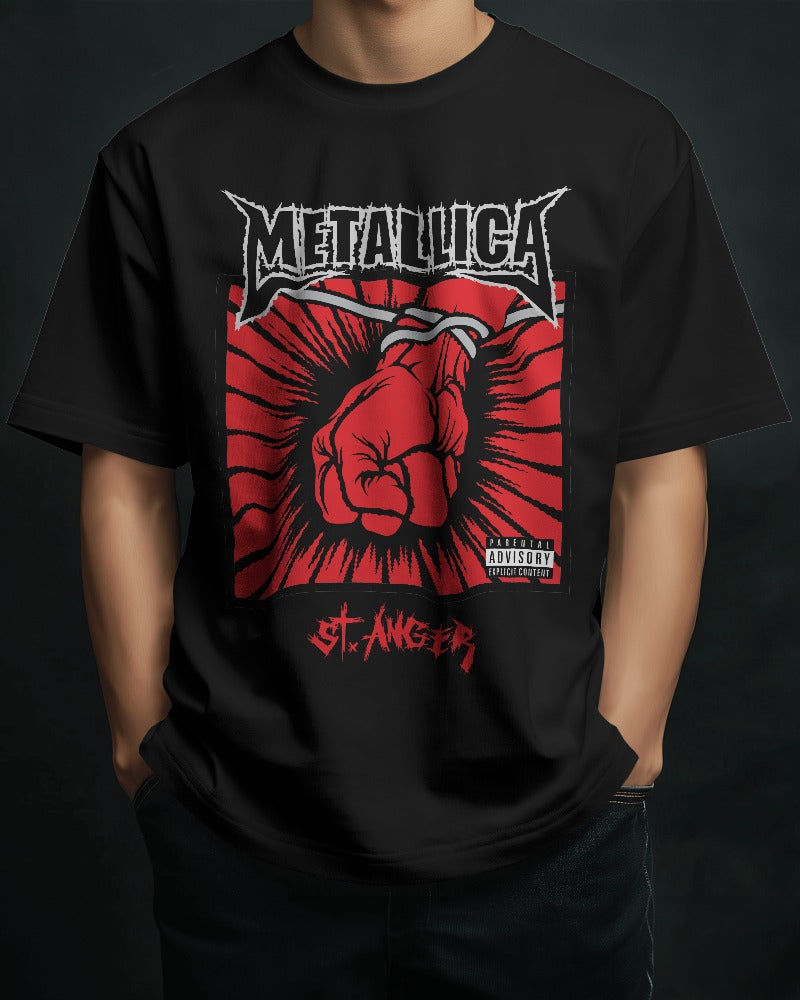 Metallica St. Anger Oversized T Shirt