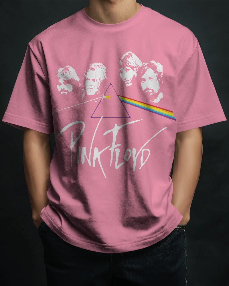 Pink Floyd Pink T Shirt - Unisex Oversized Fit