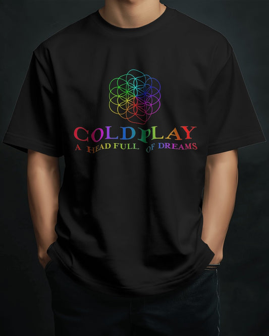 Coldplay Oversized T Shirt - A Head full of Dreams