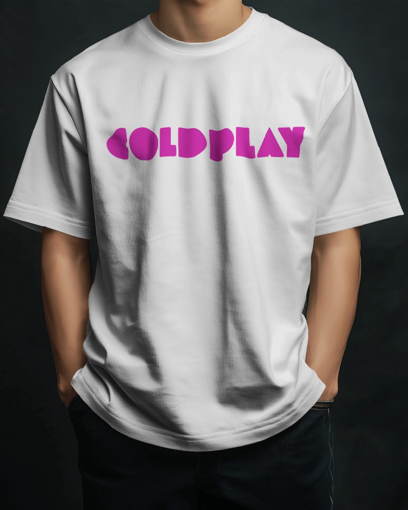 Coldplay Oversized T Shirt