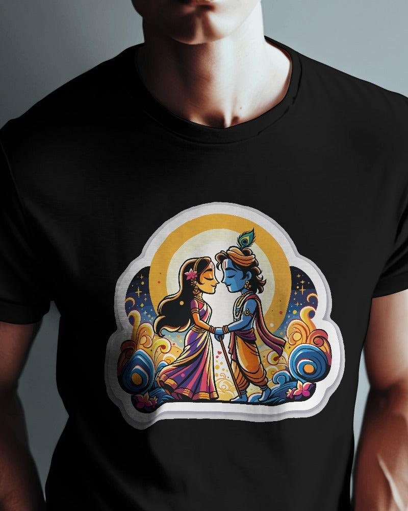 Radha Krishna - Men's Classic T Shirt - Bindaas Store