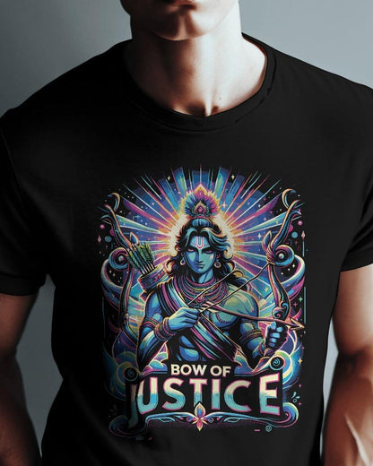 Lord Ram - Bow of Justice - Men's Classic T Shirt - Bindaas Store