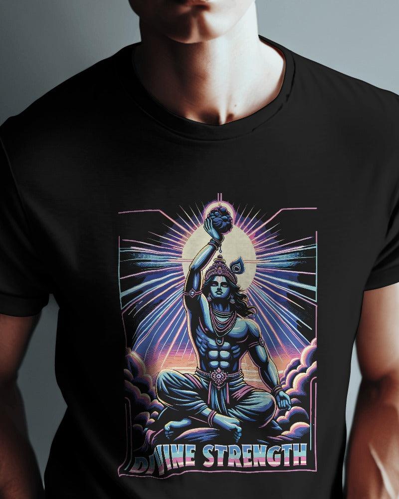 Divine Strength - Men's Classic T Shirt - Bindaas Store