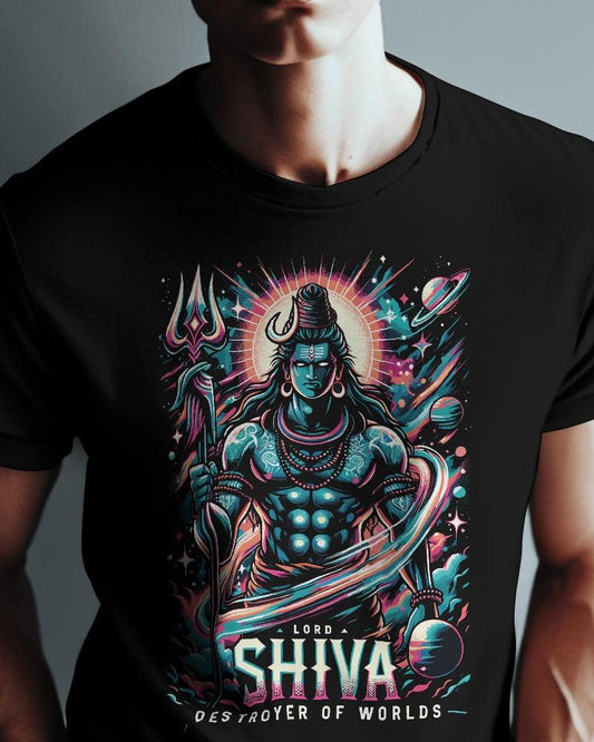 Lord Shiva - The Destroyer - Men's Classic T Shirt - Bindaas Store