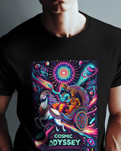 Cosmic Odyssey - Men's Classic T Shirt - Bindaas Store