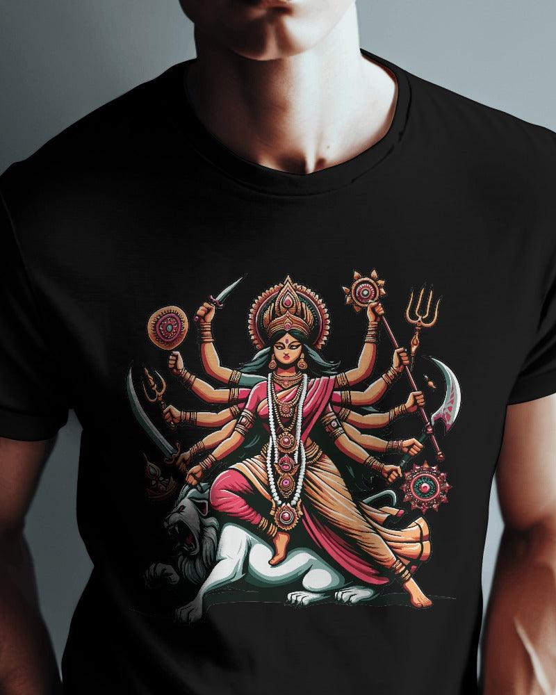 Maa Durga - Men's Classic T Shirt - Bindaas Store