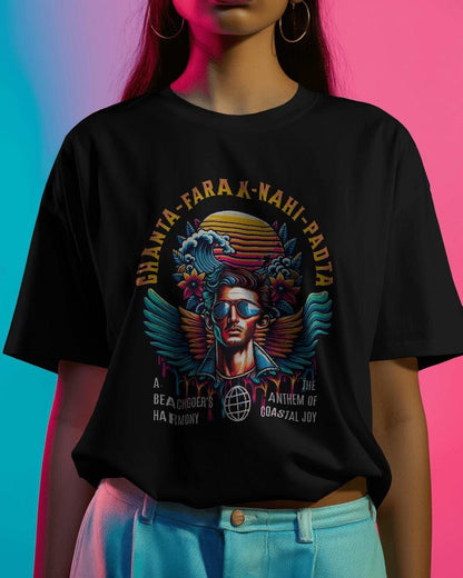 Ghanta Farak Nahi Padta - Unisex Oversized T Shirt - Bindaas Store